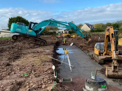 Démarrage travaux réseau souple